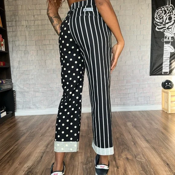 O-Mighty Polka Dot and Striped Pants - Picture 7 of 8